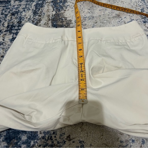 J. Jill Stretch Beige Cropped Trouser Pants Size 6 - Picture 6 of 8